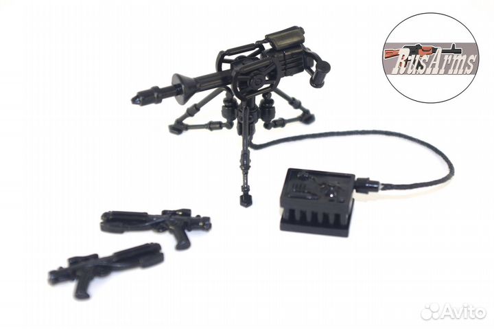 Rusarms E-WEB Heavy Repeating Blaster (лего) lego