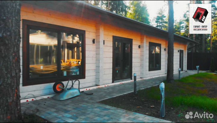 Остекление загородного дома/коттеджа