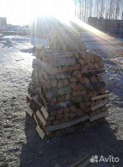 Дрова колотые