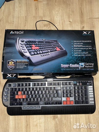 Игровая клавиатура A4Tech X7-G800V