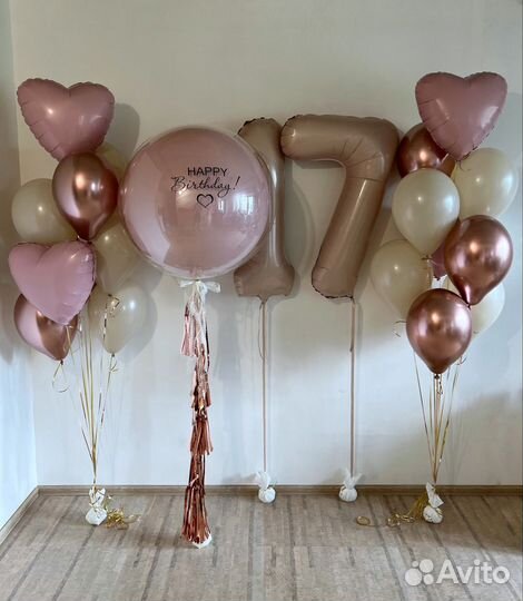 Шары гелиевые на день рождения