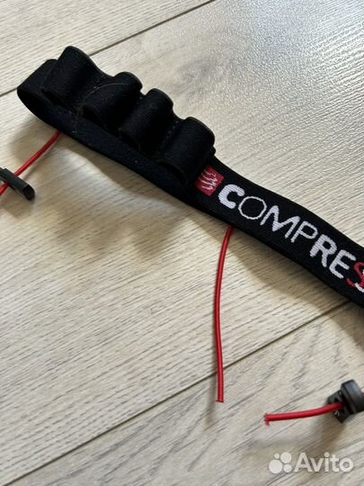 Пояс для номера и гелей Compressport