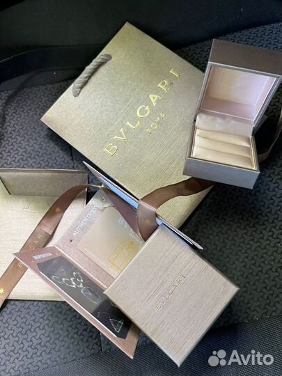 Коробка для двух колец bvlgari