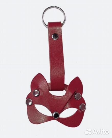 Брелок fatal obsession натуральная кожа