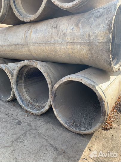 Труба бетонная 1000 мм, железобетонная на заезд