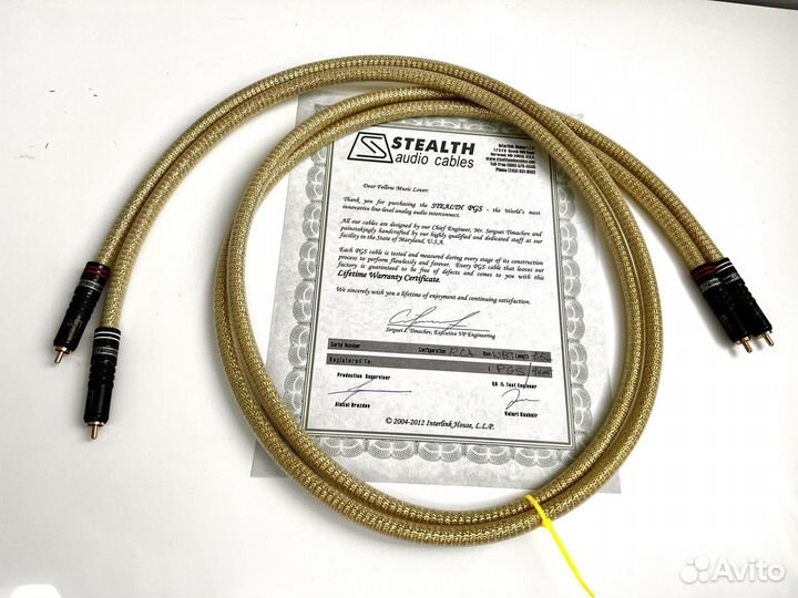 Межблочные Stealth audio Metacarbon. Air King. PGS