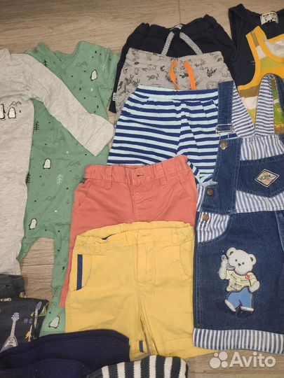 Вещи пакетом на мальчика 86 размер