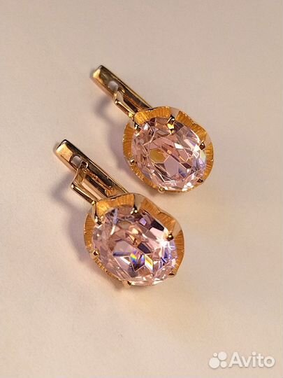 Золотые серьги СССР