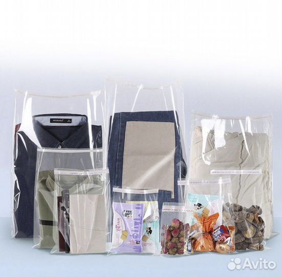 Прозрачные бопп пакеты упаковка