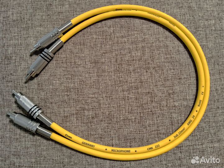 Межблочный кабель Cordial RCA