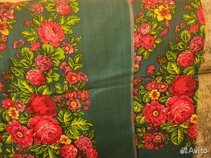 Павлопосадский платок мерный лоскут