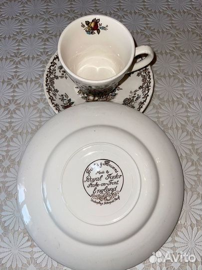 Чайные трио Англия,Германия Villeroy Boch и др