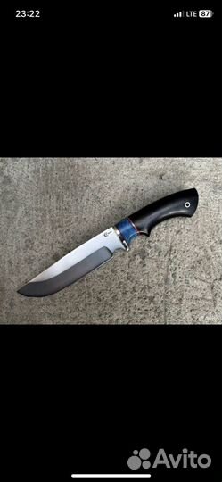 Нож охотничий ручной работы сталь bohler N 690