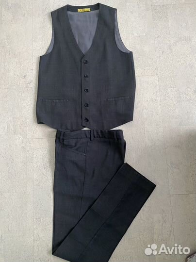 Брюки и жилет для мальчика 176