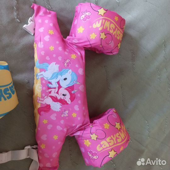 Плавательный жилет с нарукавниками Easy Swim