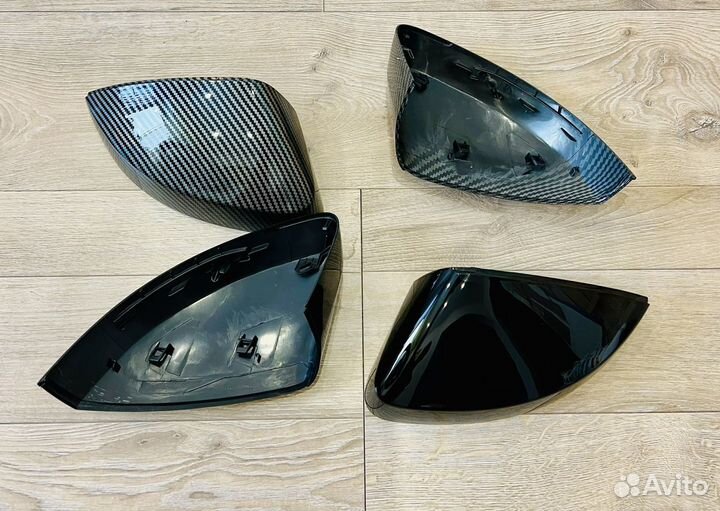 Накладка на зеркала Ауди А3 8V 2012-2020