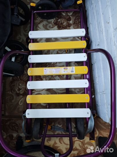 Санки с колёсиками