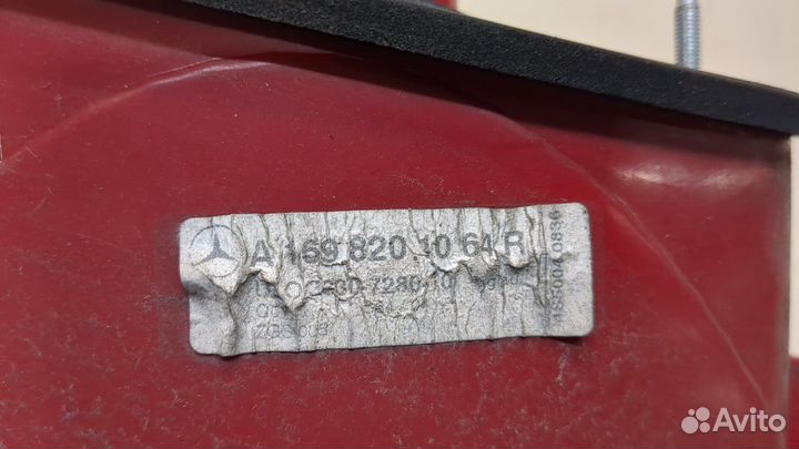 Фонарь (задний) Mercedes A W169, 2005