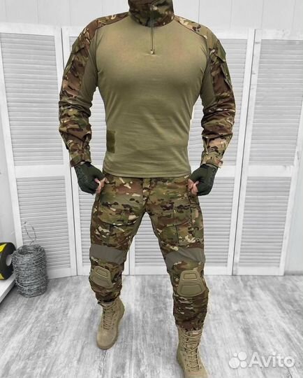 Костюм тактический с наколенниками и налокотниками