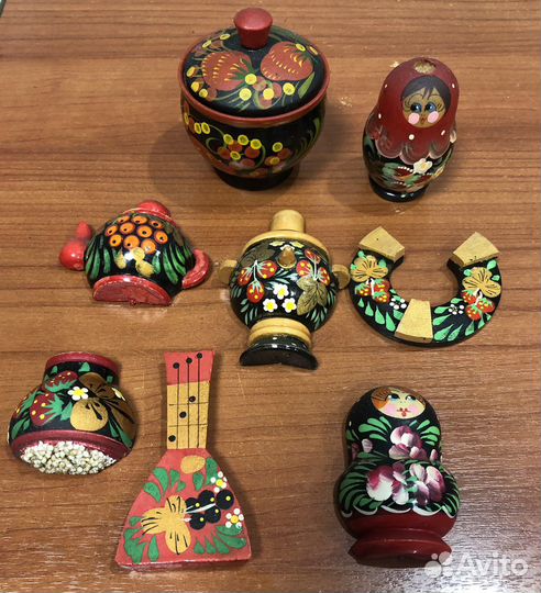 Хохлома набор посуды