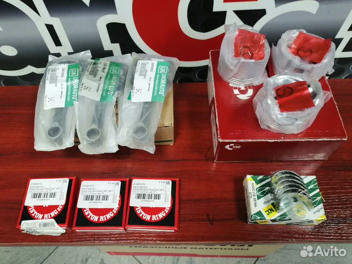 Комплект поршней на Daewoo Matiz 0.8 NSP0196571302