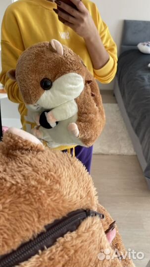 Хомяк мягкая игрушка