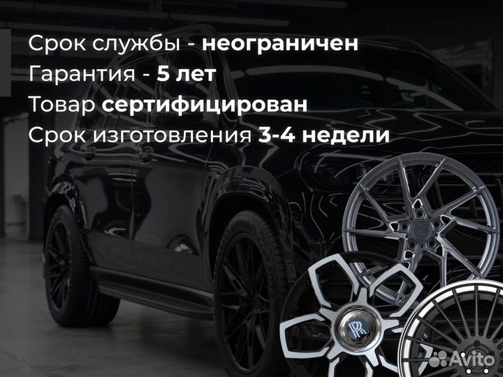 Кованые диски R24 Mercedes A, C, E, S, V-Class