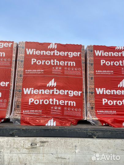 Керамические Блоки Porotherm 38 Thermo