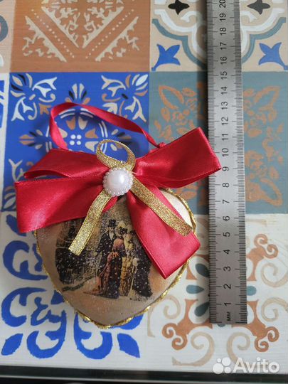 Елочные игрушки hand made