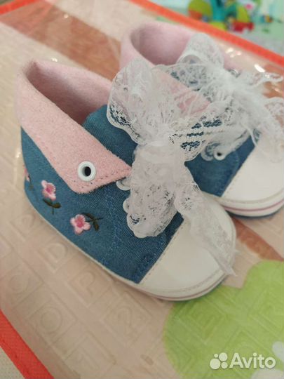Пинетки для девочки 19 размер