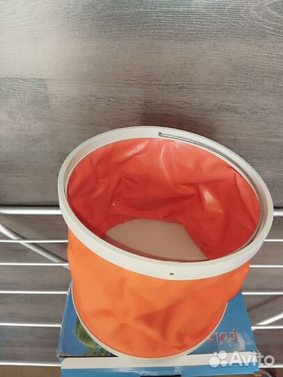 Вёдра складные, силиконовые