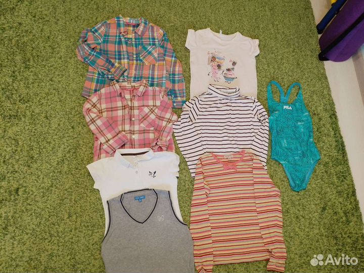 Вещи пакетом на девочку 128