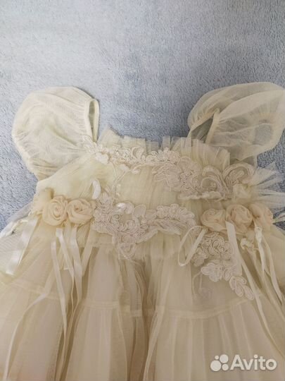 Платье нарядное, размер 80-86