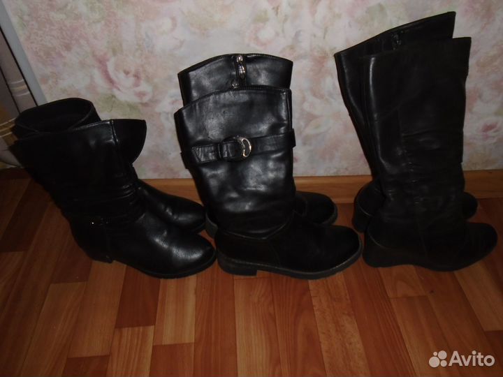 Сапоги и туфли