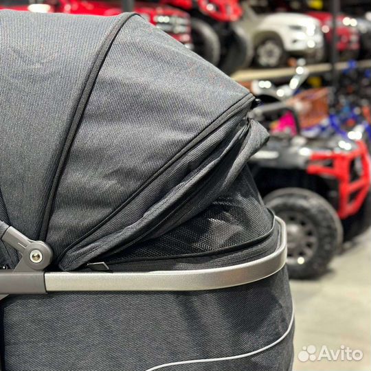 Коляска Luxmom V8 2в1 с тёплым конвертом новая