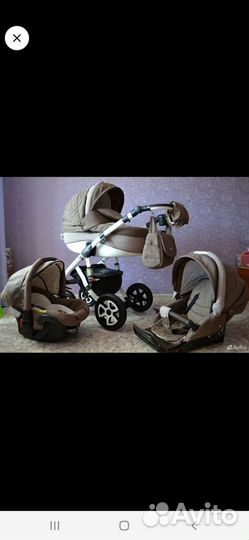 Детские коляски 3в1