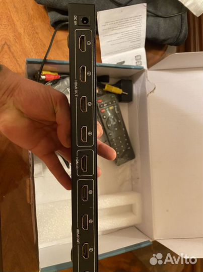 TV приставка splitter на 8 каналов