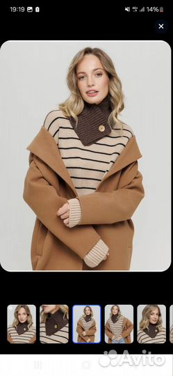 Шарф ручная работа