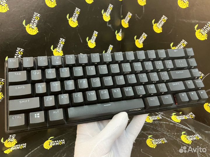 Игровая механическая клавиатура HyperX Alloy 65