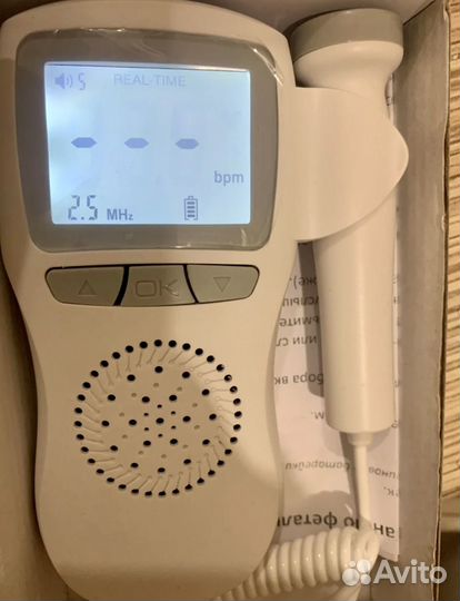 Фетальный доплер для измерения сердцебиения плода
