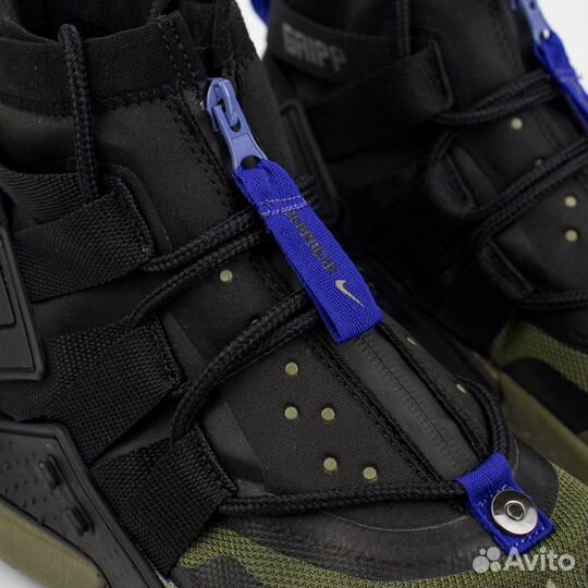 Кроссовки Nike Air Huarache Gripp Black / Green