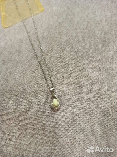 Цепочка с подвеской и браслет