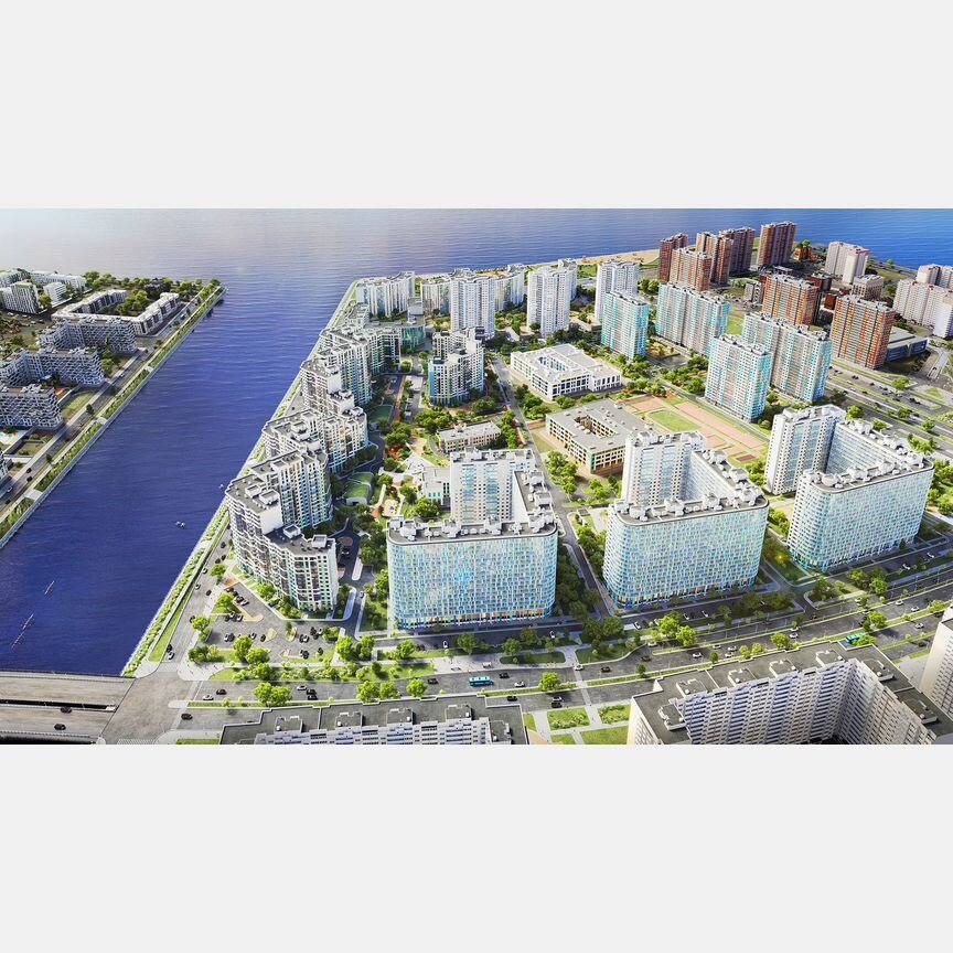 1-к. квартира, 50 м², 14/20 эт.