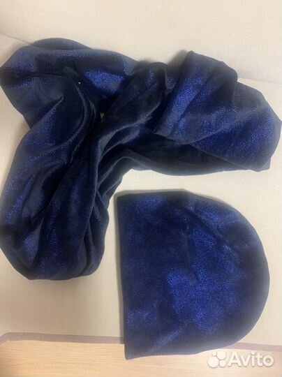 Женский шарф и шапка