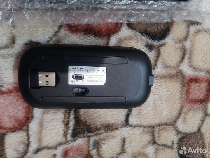 Беспроводная клавиатура и мышь с подсветкой