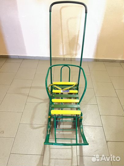 Санки на колесах