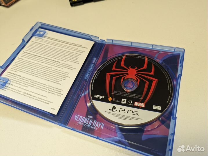 Человек паук Майлз Моралес для ps5