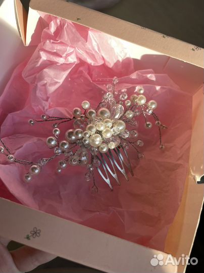 Украшение для волос на свадьбу