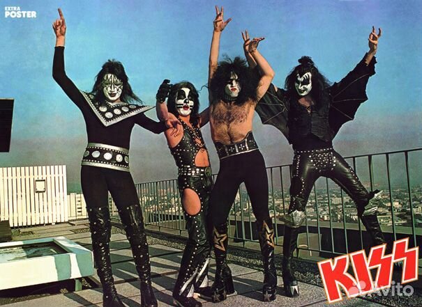 Постеры hard rock и heavy metal групп