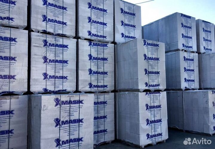 Газоблок Masix D500 75x200x600